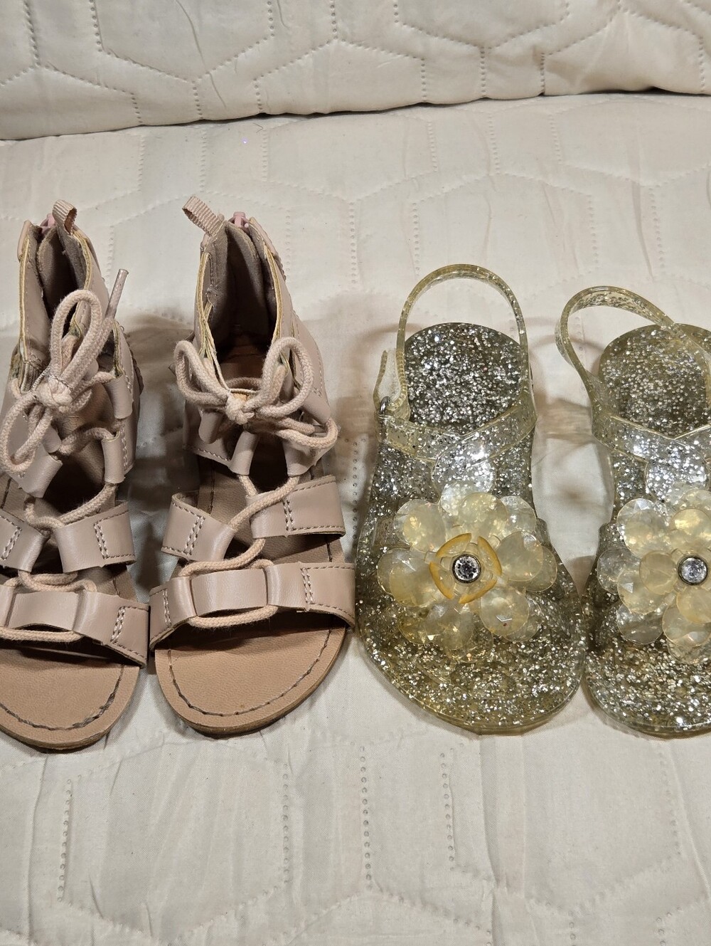 Toddler Girls' Old Navy Gladiator and Jelly Sandals - 2Pair Bundle - Size 7